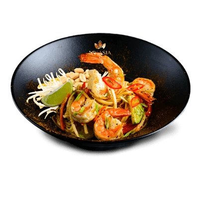 Pad thaï aux crevettes