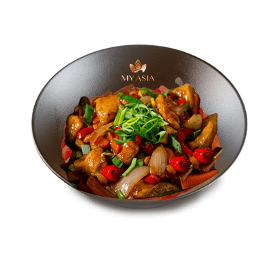 Poulet sauce piquante