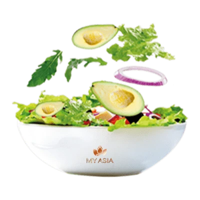 Salade avocat veggy