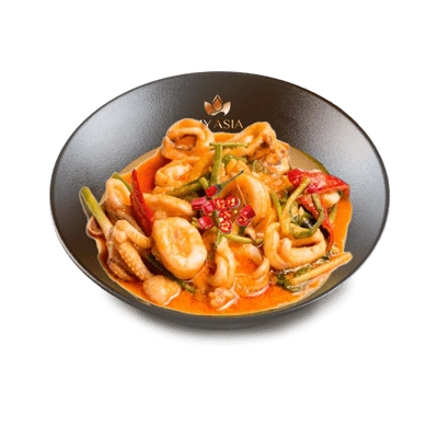 Seiche sauce piquante